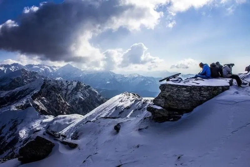 Kedarkantha Trek - Popular winter snow trekking destination in the Himalayas