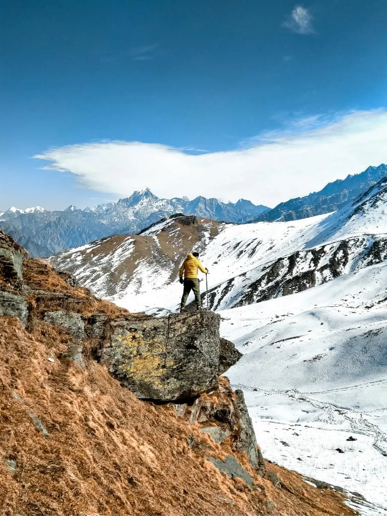 Kuari Pass Trek - Lord Curzon trail with stunning views of the Garhwal Himalayas
