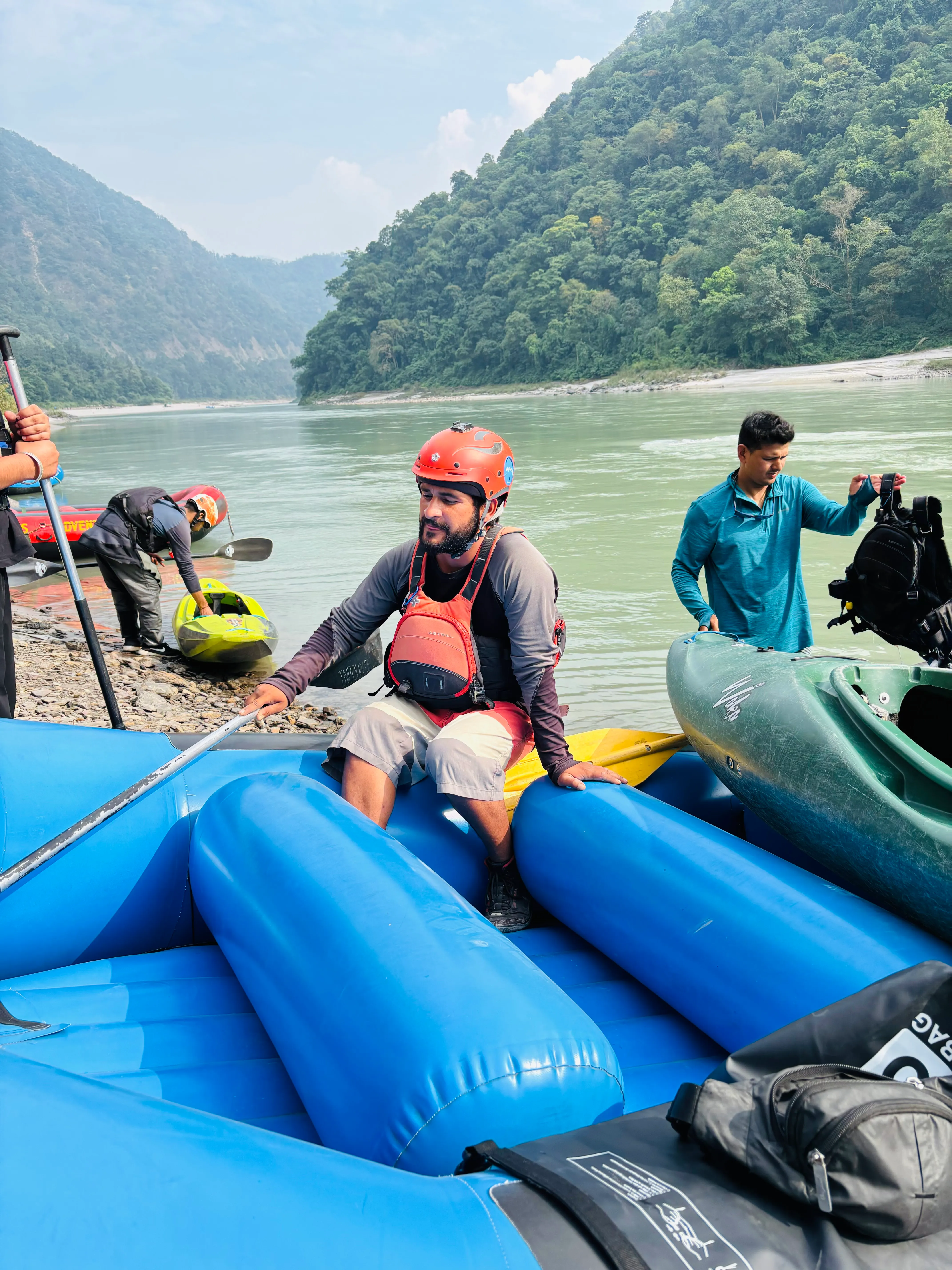 Ultimate 36km white water river rafting challenge in Rishikesh, Uttarakhand